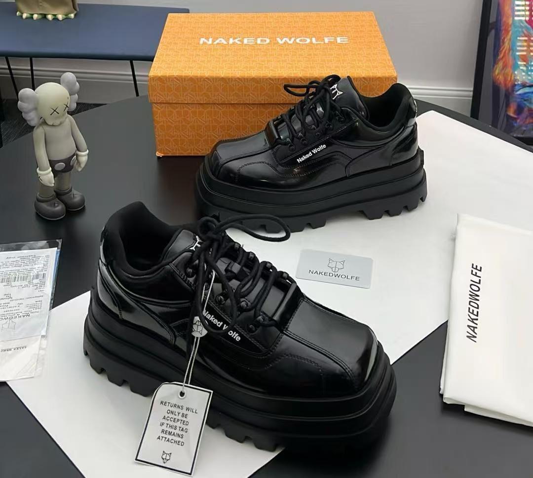 Premium Black Sneakers